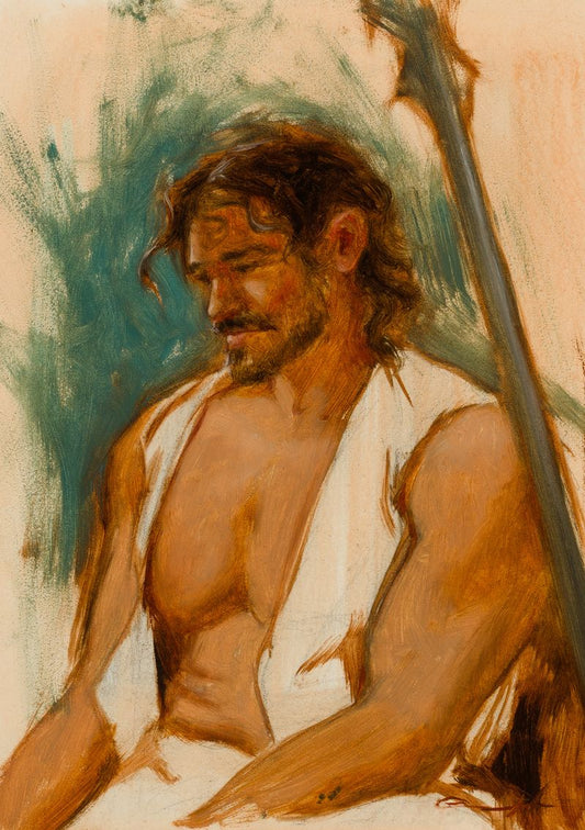 Brooding Bridgeboy by Esther Hi'ilani Candari