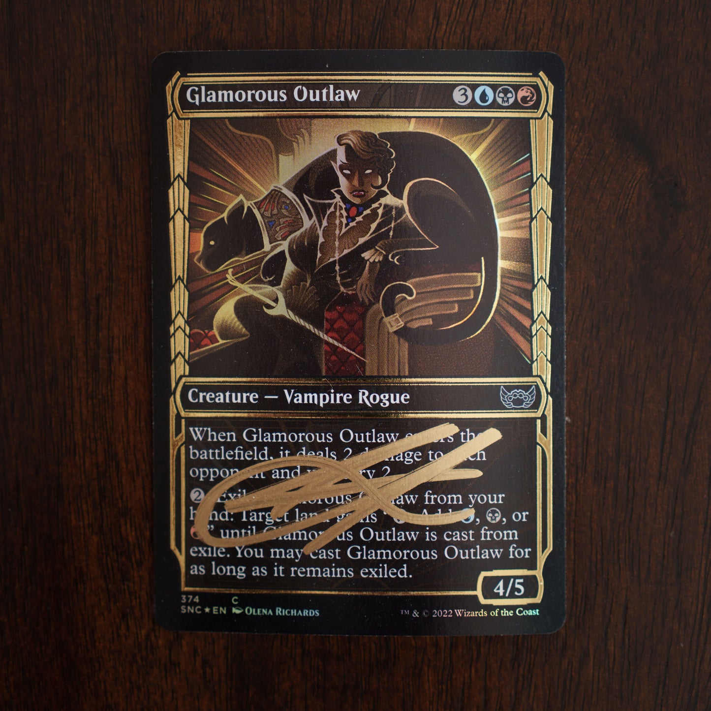 Magic: The Gathering Card Signed by Brandon Sanderson