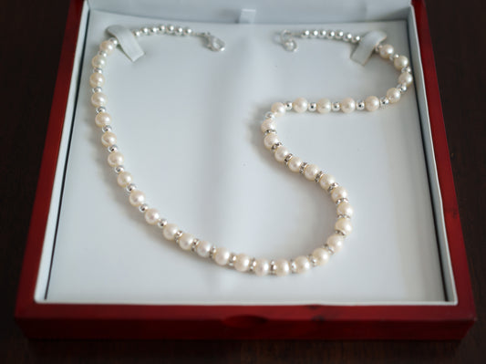 Freshwater Pearl Handmade Necklace - Made by Winn Sanderson (Brandon's Dad)