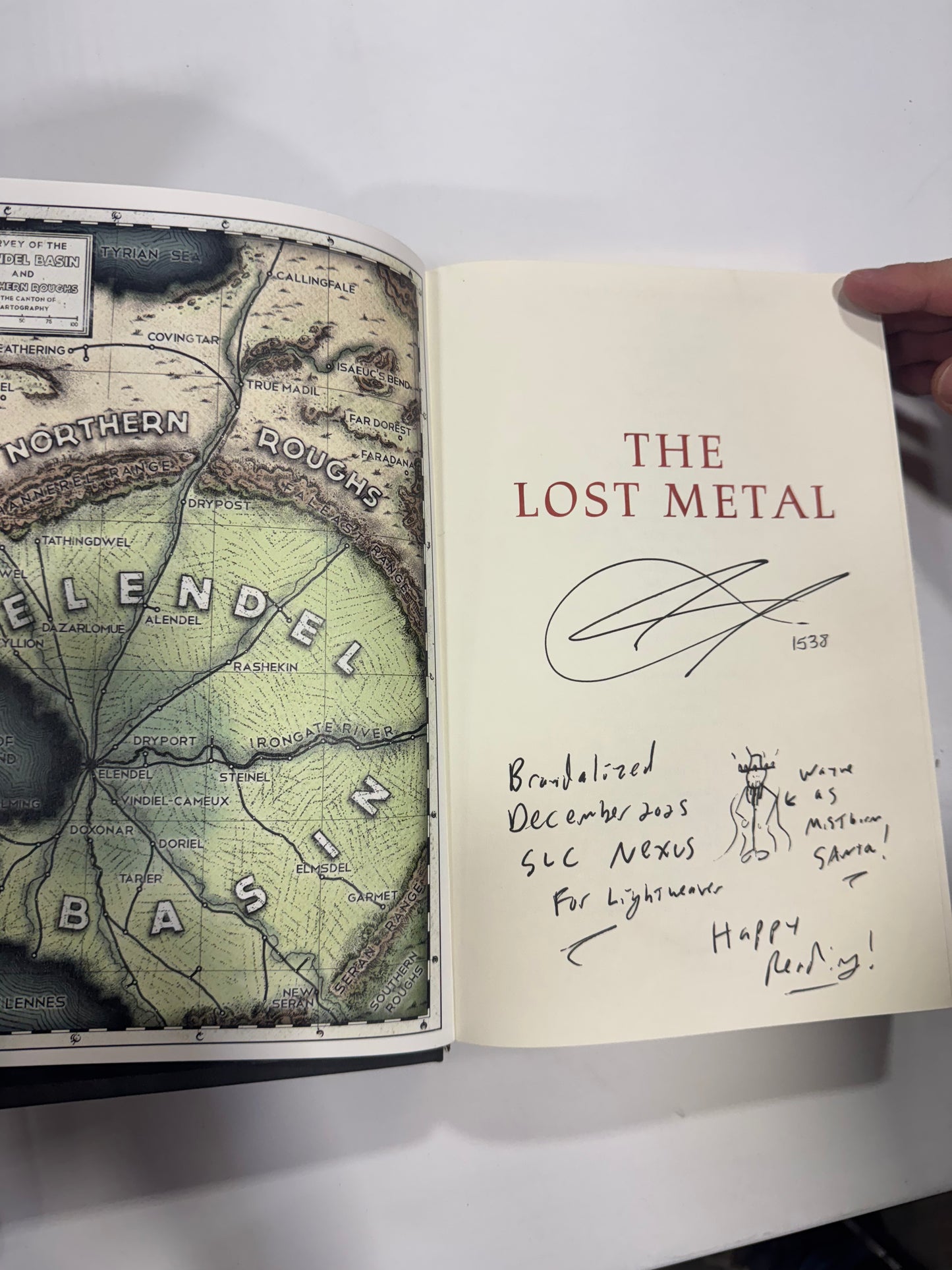 Lost Metal Leatherbound - Signed and Numbered and Brandalized!