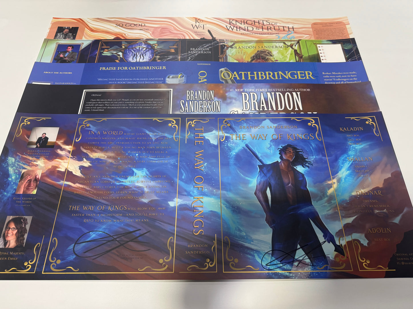 Beta Dust Jacket - Full Stormlight Set