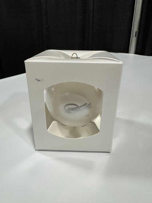 Signed LW Ornament - 2025