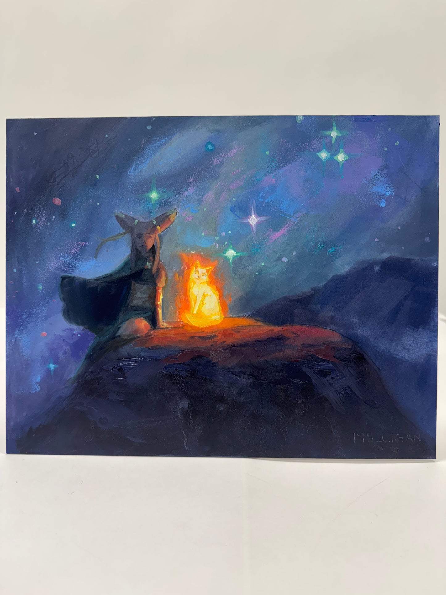 Sanderson Sketches to Professional Paintings - Carly Milligan & Brandon Sanderson