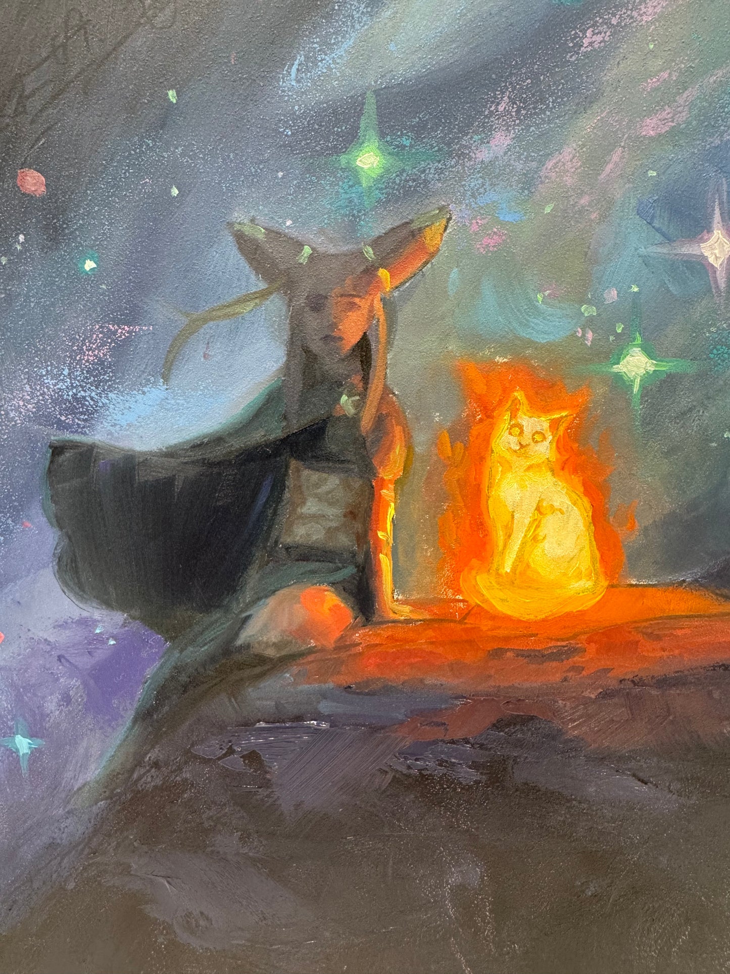 Sanderson Sketches to Professional Paintings - Carly Milligan & Brandon Sanderson