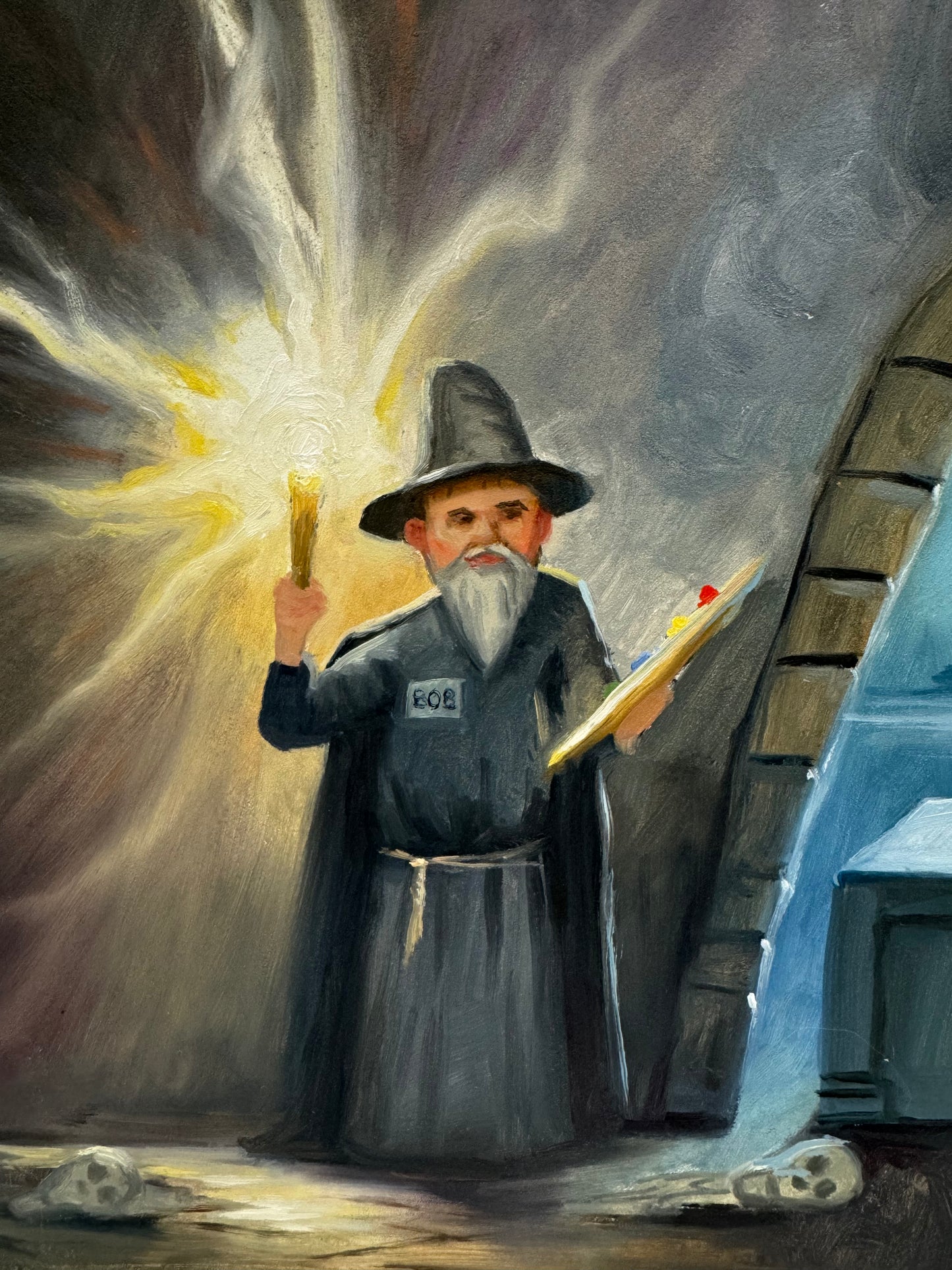 Sanderson Sketches to Professional Paintings - Howard Lyon & Brandon Sanderson