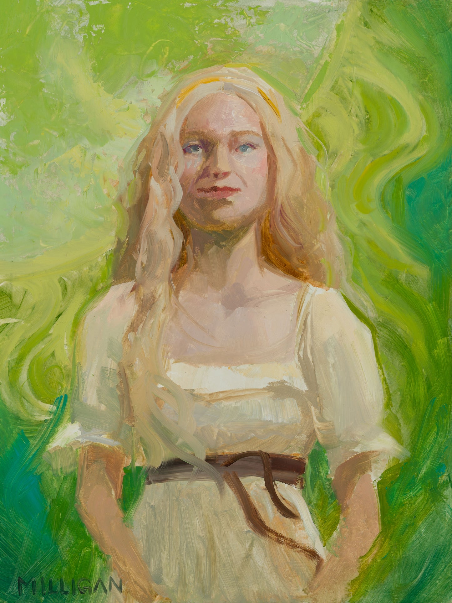 Portrait of Tress by Carly Milligan