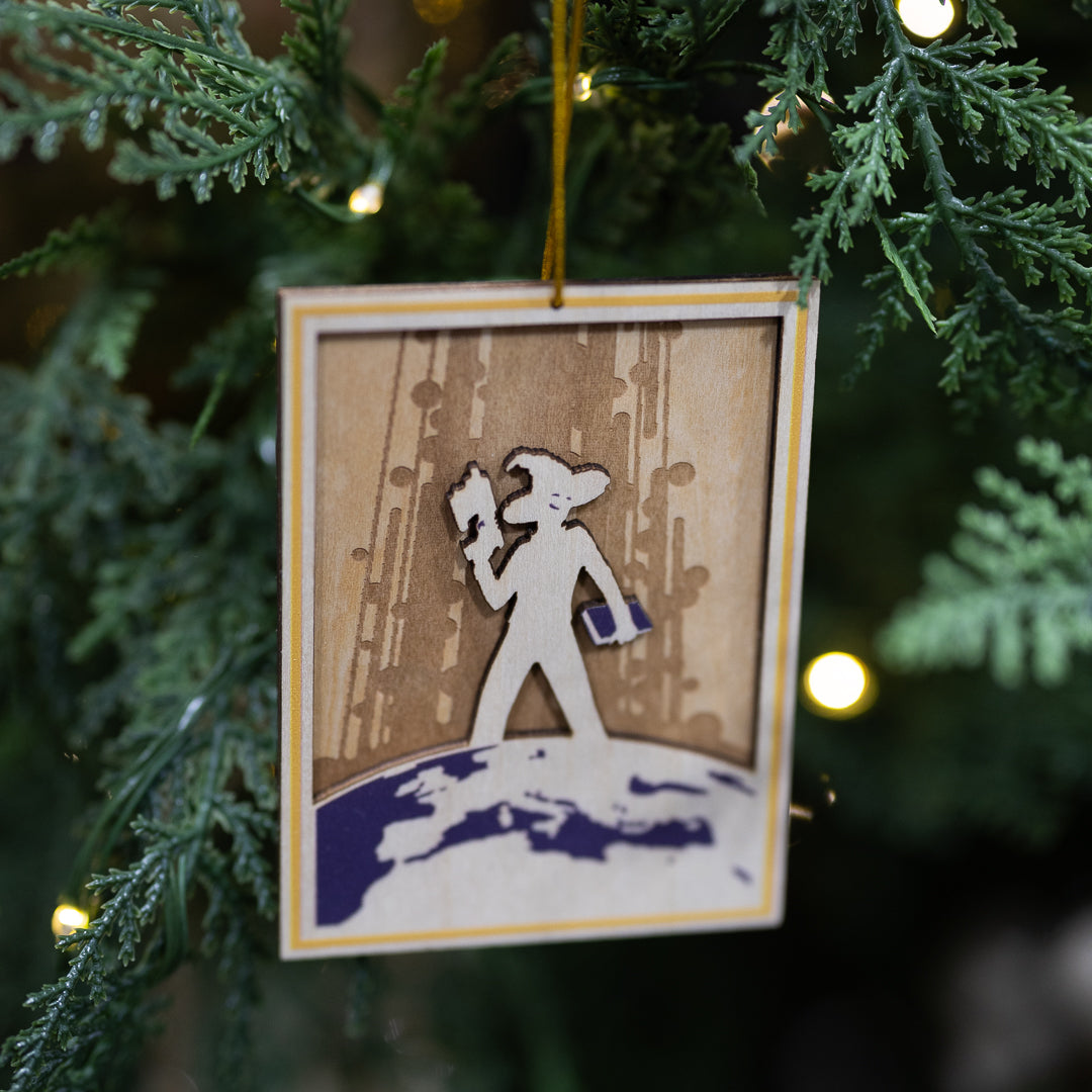 Secret Project 4 Pack Ornament Set