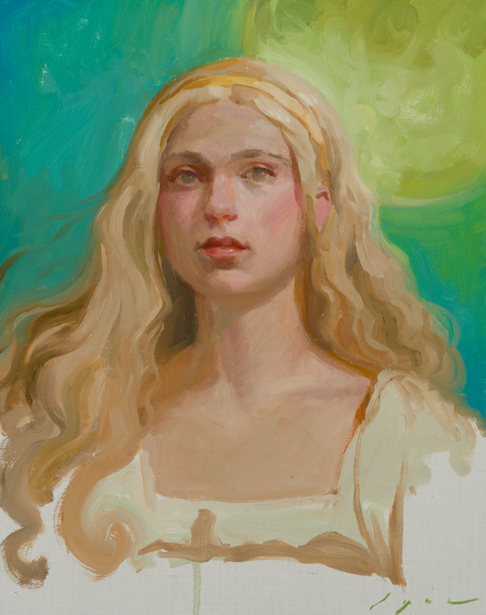 Portrait of Tress by Howard Lyon