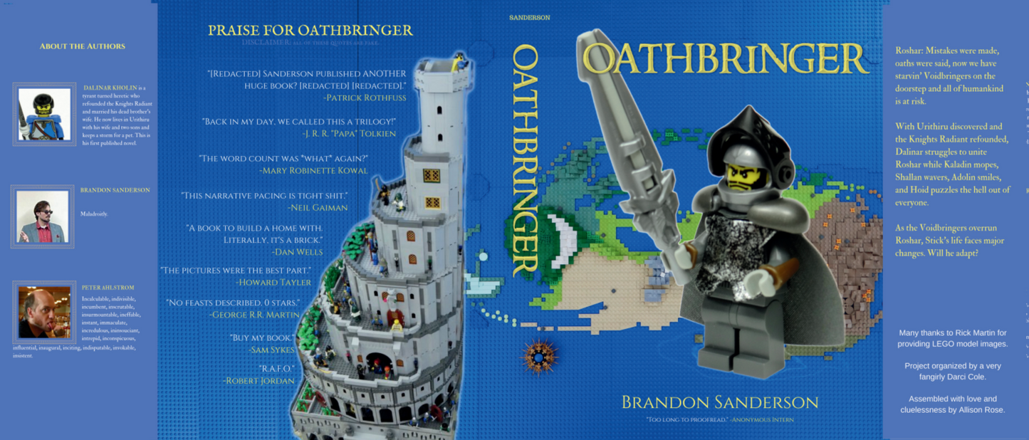 Beta Dust Jacket - Oathbringer