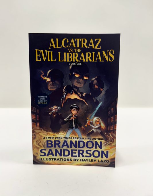 Alcatraz vs. the Evil Librarians ARC