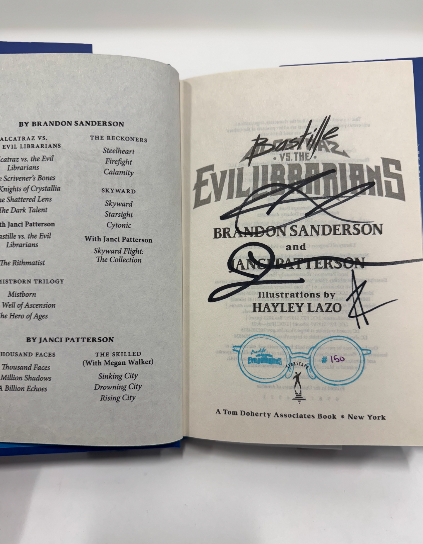 Bastille vs. The Evil Librarians - Original Release Event Signed and Numbered Edition